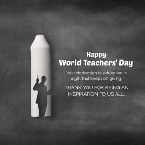 World Teachers' Day - UK illustration