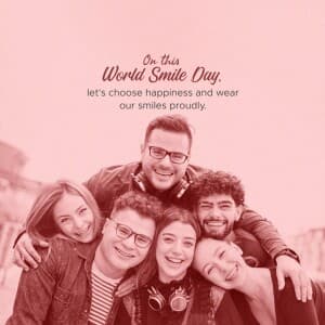 World Smile Day - UK graphic