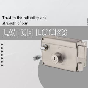 Door Latch Lock System flyer