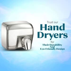 Hand Dryer flyer