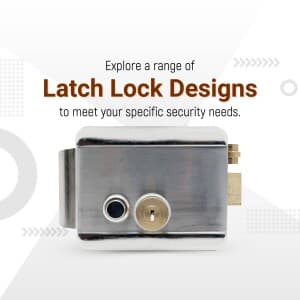 Door Latch Lock System marketing post