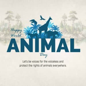 World Animal Day - UK banner