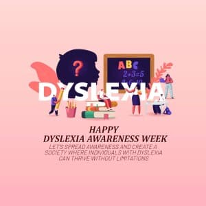 Dyslexia Awareness Week - UK image