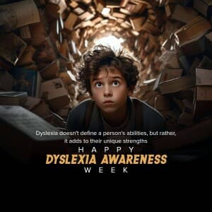 Dyslexia Awareness Week - UK banner