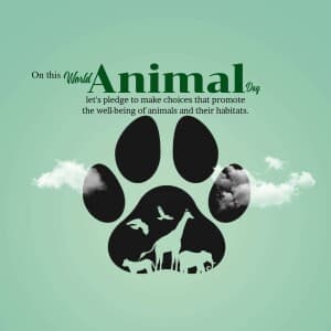 World Animal Day - UK post