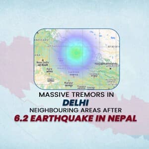 Delhi Tremors post