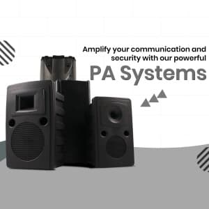 PA System business image