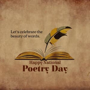 National Poetry Day - UK post
