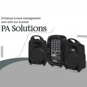 PA System business post
