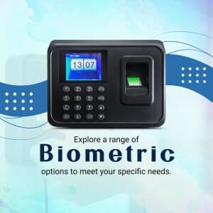 Biometric System business banner