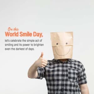 World Smile Day - UK poster