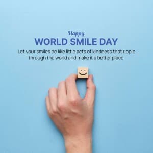 World Smile Day - UK post