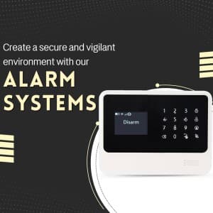 Alarm System promotional post