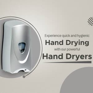 Hand Dryer business flyer