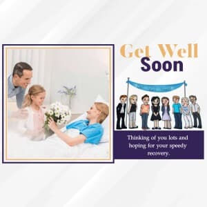 Get Well Soon Social Media template