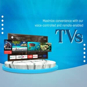 Television business banner