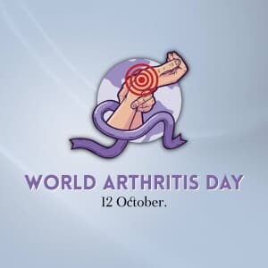 World Arthritis Day flyer