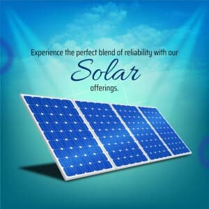 Solar Products banner