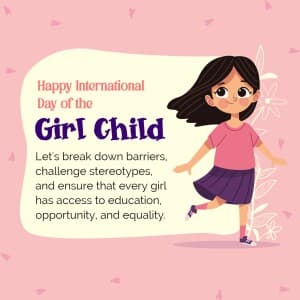 International Day Of The Girl Child - UK post