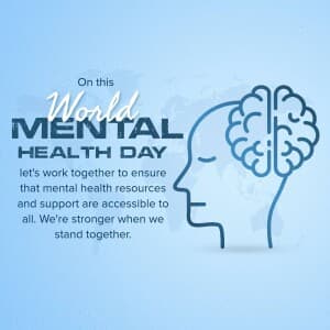 World Mental Health Day - UK graphic