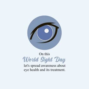 World Sight Day flyer