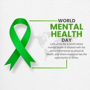 World Mental Health Day - UK illustration