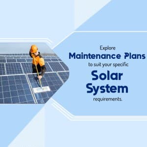 Solar Maintenance business banner