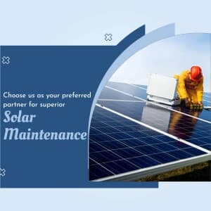 Solar Maintenance business template