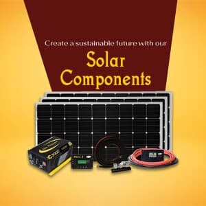 Solar Components flyer