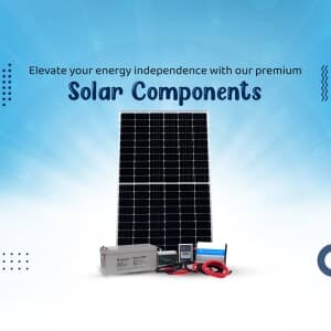 Solar Components post