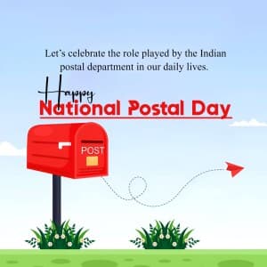National Postal Day flyer