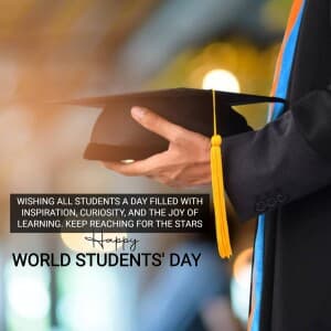 World Students' Day - UK banner