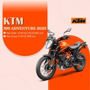 KTM Two Wheeler poster