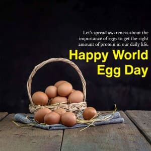 World Egg Day poster