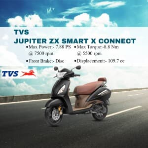 TVS Two Wheeler banner