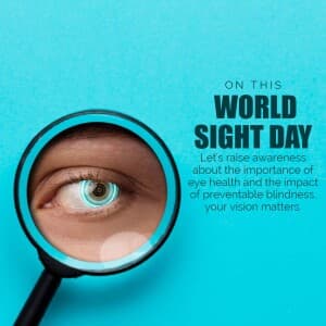 World Sight Day - UK graphic