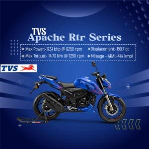 TVS Two Wheeler template