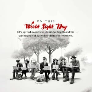 World Sight Day - UK poster
