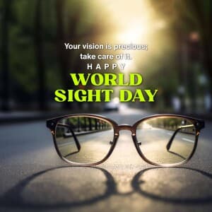 World Sight Day - UK event poster