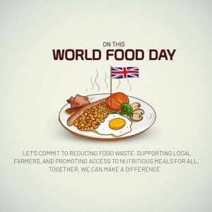 World Food Day - UK illustration