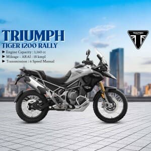 Triumph poster