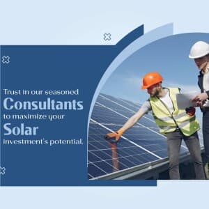 Solar Consultant business banner