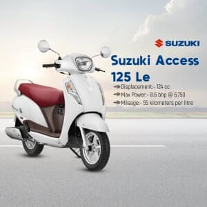 Suzuki Two Wheeler flyer