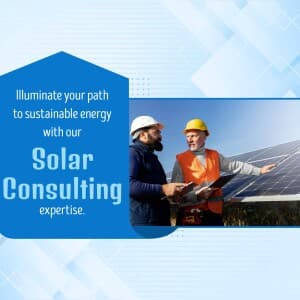 Solar Consultant business flyer