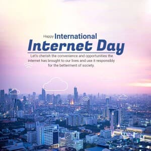 International Internet Day - UK poster