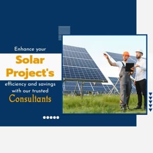 Solar Consultant business post