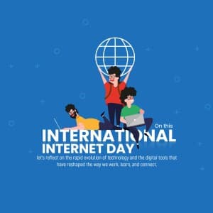 International Internet Day - UK event poster