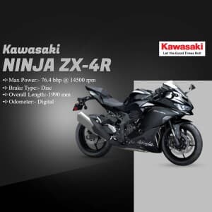Kawasaki Two Wheeler image