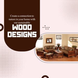 Wooden Furniture flyer
