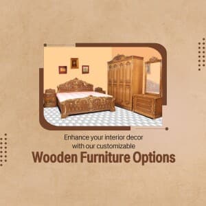 Wooden Furniture poster
